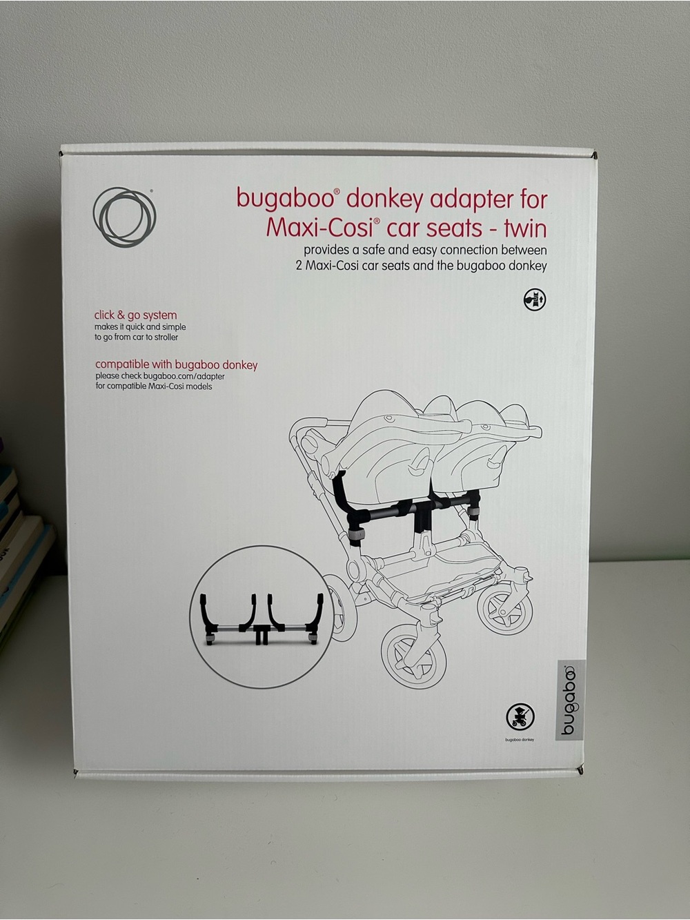 bugaboo Donkey Adapter for Maxi-Cosi Car Seats